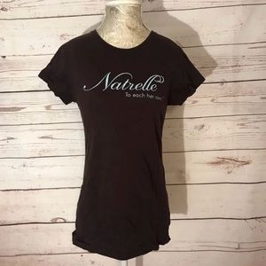 Dark brown T-shirt
